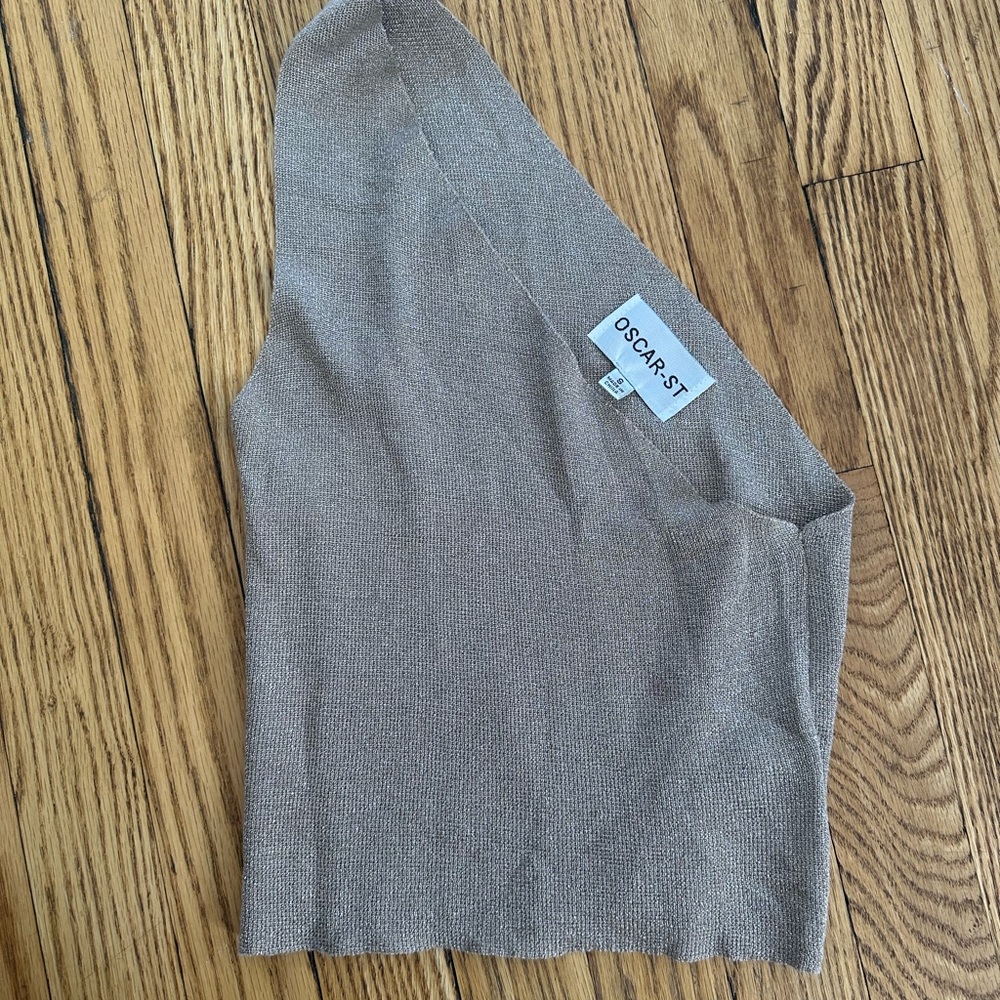 One shoulder tank top
